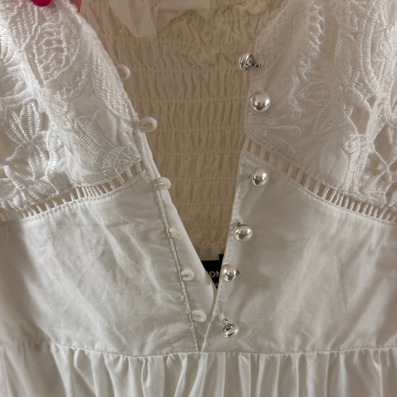 Generation Love White Lace Sleeveless Dress - Picture 2 of 6